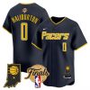 Men’s Indiana Pacers 2025 Finals Vapor Baseball Jersey – All Stitched