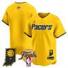 Men’s Indiana Pacers 2025 Finals Vapor Baseball Jersey – All Stitched