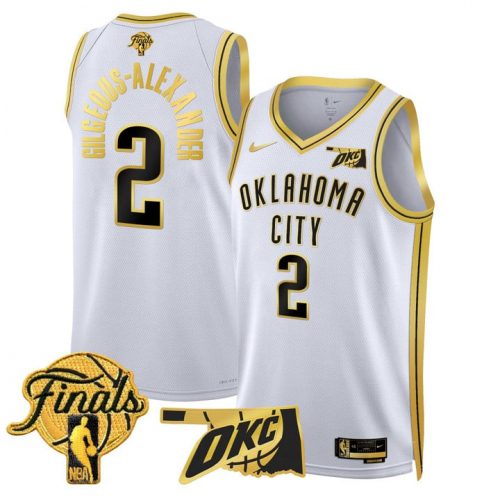 Men’s Oklahoma City Thunder 2025 Finals Swingman Jersey – All Stitched