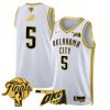 Men’s Oklahoma City Thunder 2025 Finals Swingman Jersey – All Stitched
