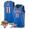 Men’s Oklahoma City Thunder 2025 Finals Swingman Jersey – All Stitched