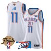 Men’s Oklahoma City Thunder 2025 Finals Swingman Jersey – All Stitched