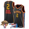 Men’s Oklahoma City Thunder 2025 Finals Swingman Jersey – All Stitched