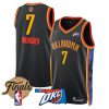 Men’s Oklahoma City Thunder 2025 Finals Swingman Jersey – All Stitched