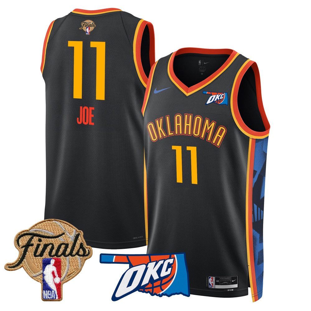 Men’s Oklahoma City Thunder 2025 Finals Swingman Jersey – All Stitched