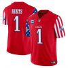 Men’s Philadelphia Eagles 2025 Independence Day Vapor Limited Jersey – All Stitched