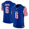 Men’s Philadelphia Eagles 2025 Independence Day Vapor Limited Jersey – All Stitched