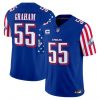 Men’s Philadelphia Eagles 2025 Independence Day Vapor Limited Jersey – All Stitched