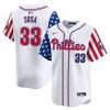 Men’s Phillies 2025 Independence Day Vapor Premier Limited Jersey – All Stitched