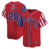 Men’s Phillies 2025 Independence Day Vapor Premier Limited Jersey – All Stitched
