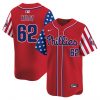 Men’s Phillies 2025 Independence Day Vapor Premier Limited Jersey – All Stitched