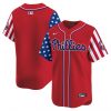 Men’s Phillies 2025 Independence Day Vapor Premier Limited Jersey – All Stitched