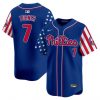 Men’s Phillies 2025 Independence Day Vapor Premier Limited Jersey – All Stitched