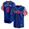 Men’s Phillies 2025 Independence Day Vapor Premier Limited Jersey – All Stitched