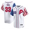 Men’s Phillies 2025 Independence Day Vapor Premier Limited Jersey – All Stitched