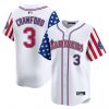 Men’s Seattle Mariners 2025 Independence Day Vapor Premier Limited Jersey – All Stitched
