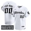 Milwaukee Brewers Gothic 414 Shadows Edition Personalied Baseball Jersey