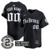 New York Yankees The Bronx Gothic Ink Drop Edition Personalized Baseball Jersey