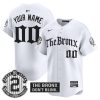 New York Yankees The Bronx Gothic Ink Drop Edition Personalized Baseball Jersey