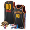 Oklahoma City Thunder 2025 Finals Swingman Custom Jersey – All Stitched