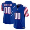 Philadelphia Eagles 2025 Independence Day Vapor Limited Custom Jersey – All Stitched