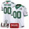 Philadelphia Eagles Phillies Blunt Vapor Football Jersey
