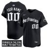 San Francisco 49ers Gothic Fog Edition Personalized Baseball Jersey